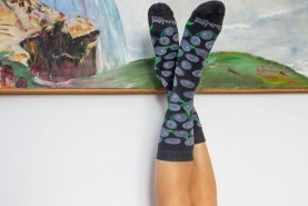 Olives Socks funny gift, black olives, socks for greek cuisine lover, gift for vegetarian
