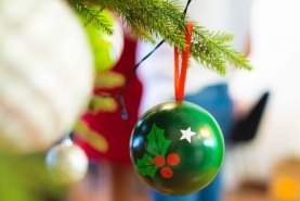 Dark Green Christmas Ball, colourful cotton christmas socks, product unisex, perfect gift idea