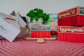 Lasagne Socken Box Geschenk für Freund, bunte und lustige Baumwollsocken, Geburtstagsgeschenk