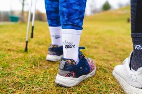 Coolmax sports socks, cardio workout, product unisex, Rainbow Socks