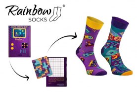 Socken für Spielefans, 2 Paar, hochwertige Socken für Damen und Herren
