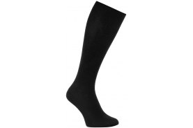 Cotton Diabetic Non Binding Knee High Socks, 1 pair of black socks, Rainbow Socks
