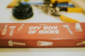 Skarpetki zestaw DIY od Rainbow Socks, skarpetki we wzory, zestaw 2-parowy