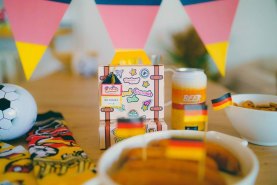 Narodowe Skarpetki w Pudełku Niemcy, Skarpetki Piwo w puszce, prezent dla fana kultury Niemiec