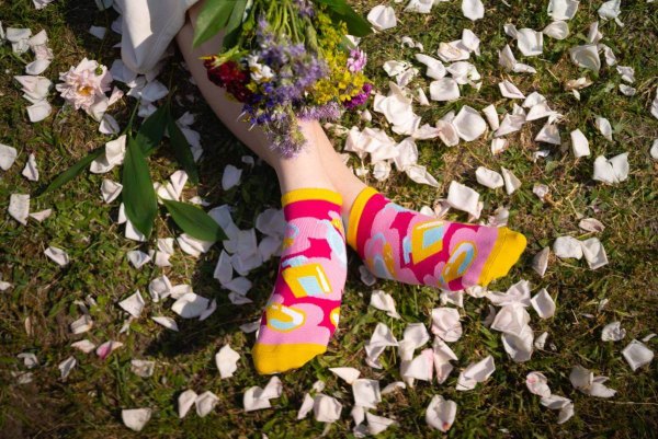 ankle cotton socks, perfume socks, gift idea for women