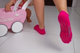 non-slip socks unisex low cut cotton