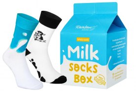 Milk Socks Box 2 Pairs, Rainbow Socks