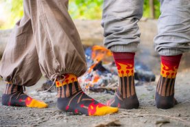 Match the socks, Baumwollsocken von Rainbow Socken, bunte Unisex-Socken