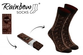 milk chocolate socks for a real fan of sweets