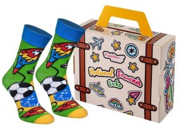 National Socks Box Brasil 1 Pair, Rainbow Socks