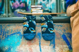 einzigartige Geschenkidee für Hip-Hop-Liebhaber, lustige Socken