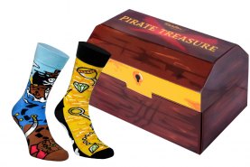 Skarpetki w skrzyni skarb piratów od Rainbow Socks