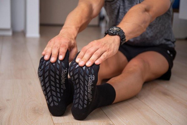 Anklet non-slip/anti-slip socks – Slippery Floors, Yoga, Trampolines