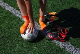 Kinder Sport Socken Fußball spielen