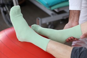 Socks for swollen feet for diabetics, green socks, product unisex, Rainbow Socks
