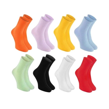 Colourful Non-Binding Socks for Men 8 Pairs
