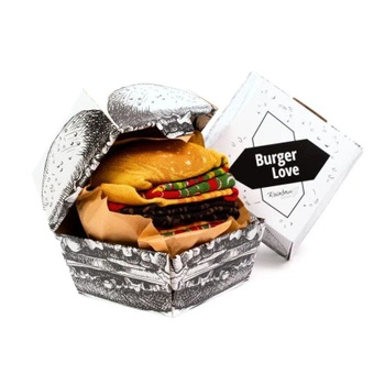 Burger Socks Box