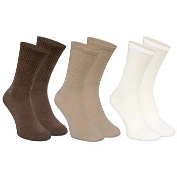 Ribbed Socks with a Wide Cuff for Men