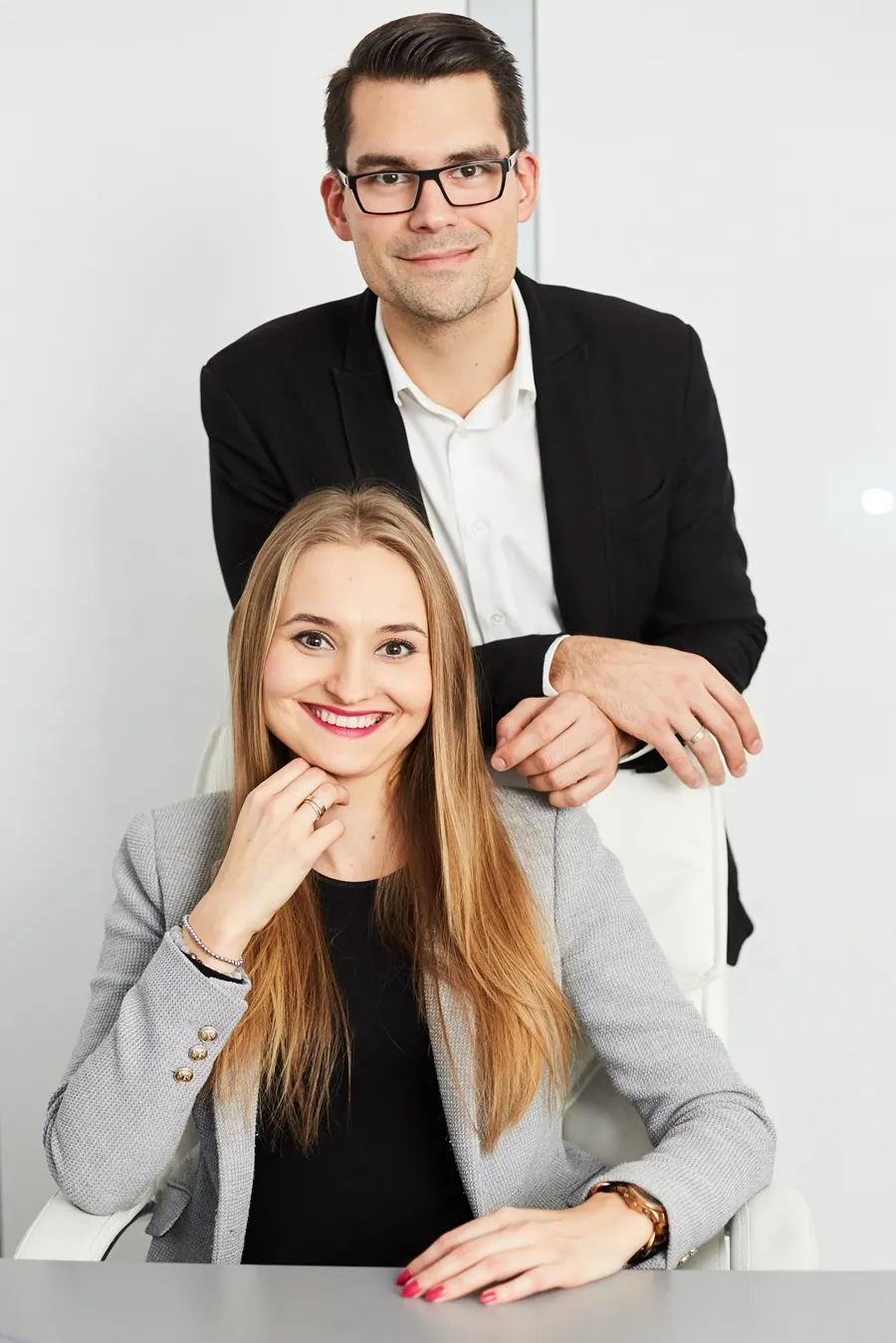 Gosia and Cyprian - owners of the Rainbow Socks®