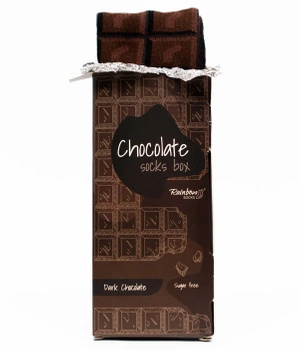 Dark Chocolate Socks Box