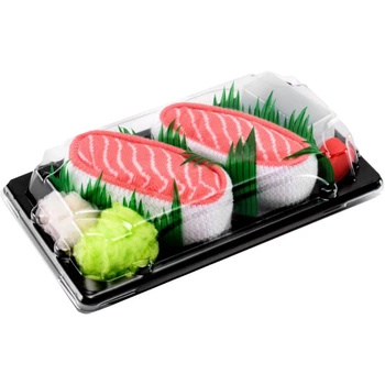 Sushi Socks Box 1 Pair Salmon