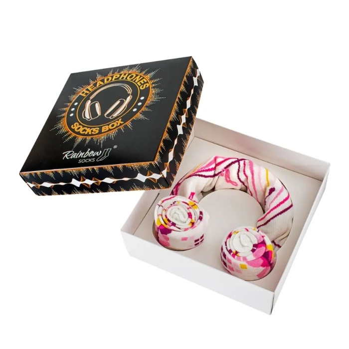 Headphones Socks Box