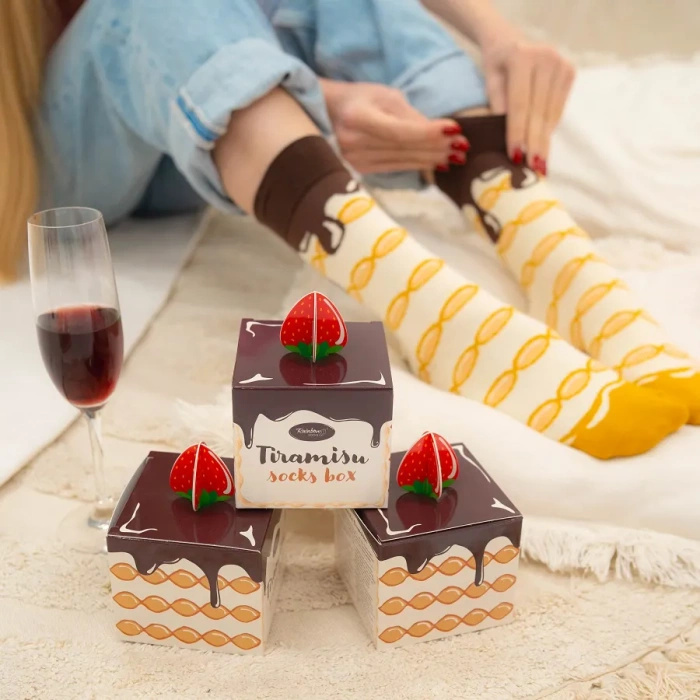 Tiramisu Socks Box