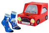 Car socks box for children and adults