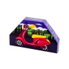 Motor Scooter Socks Box