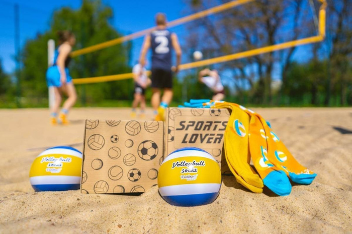 Volleyball socks in a ball 2 pairs