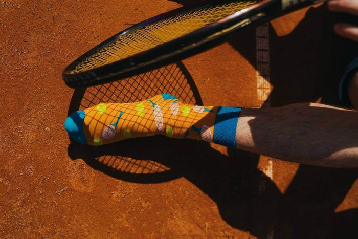 Tennis socks in a ball 2 pairs