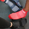 Black Cotton Sports Socks for Women 6 Pairs