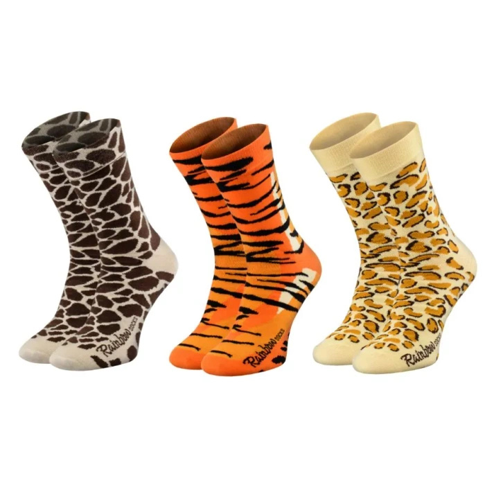 Wild Animals Socks Box