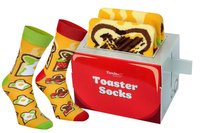 Toaster Socks Box 1 Pair