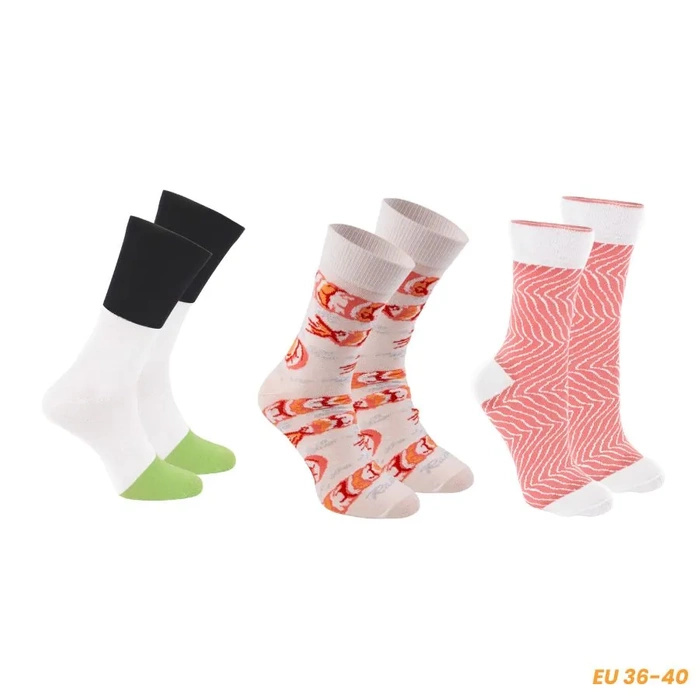 Sushi Socks Box 3 Pairs
