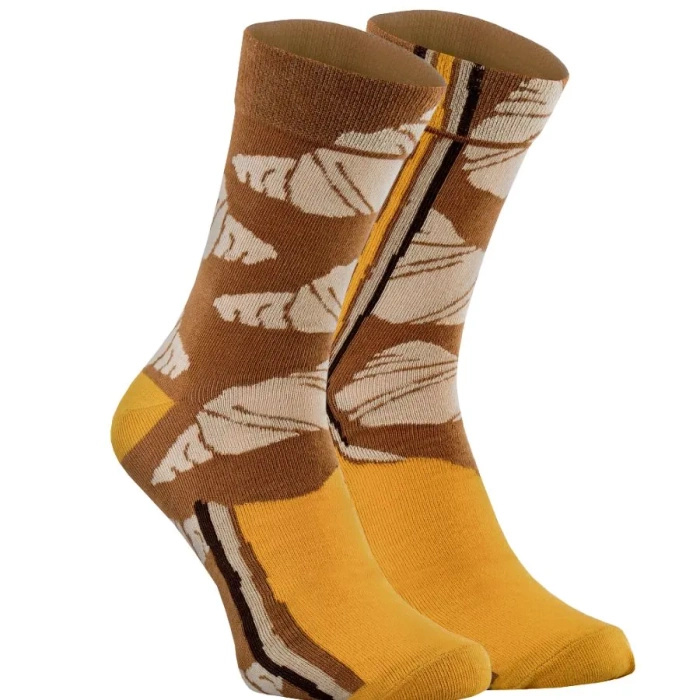 Croissant Socks Box Butter