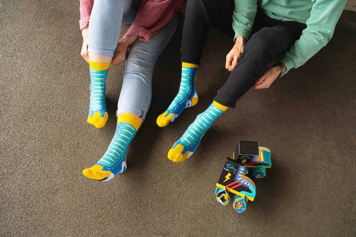 Roller Skates Socks Box 3 Pairs