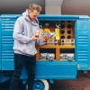 Food Truck Socks Box Burger and Beer