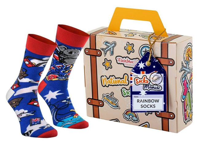 National Socks Box Australia 1 Pair