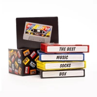 Rock music socks box