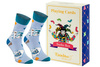 Playing cards socks box 1 pair