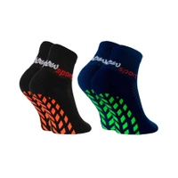 NEON Non-Slip Socks for Children 2 Pairs