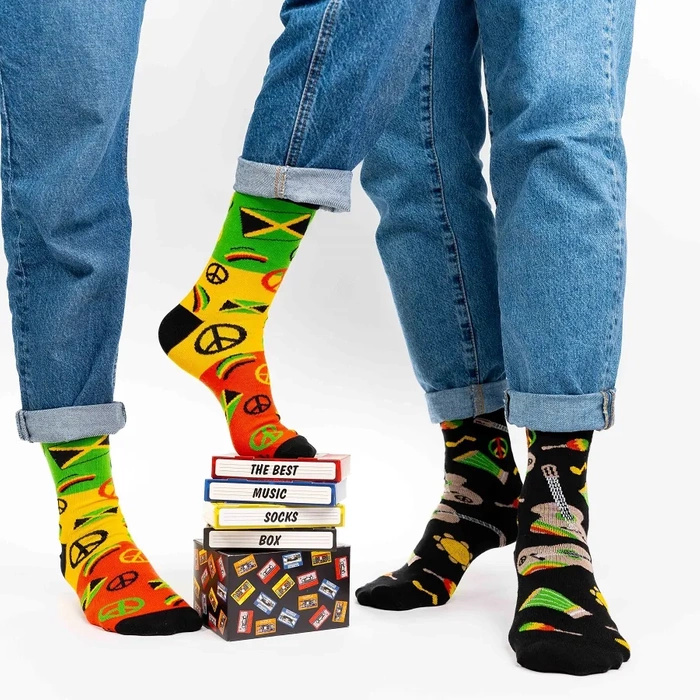 Reggae Music Socks Box