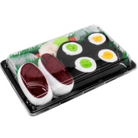 Sushi socks box 3 pairs