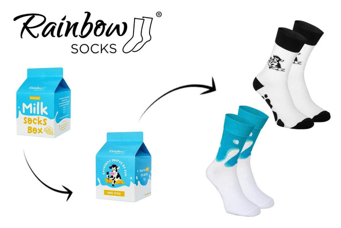 Milk Socks Box 2 Pairs