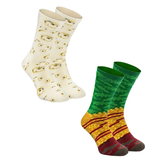 Tortilla Wrap Socks Box