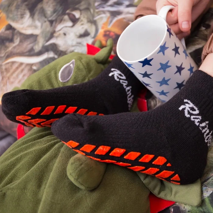 NEON Non-Slip Socks for Children 2 Pairs