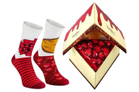 Cheesecake socks box 1 pair