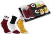 Children's Sushi Socks Box 3 Pairs: Tuna, Tamago, Tuna Maki