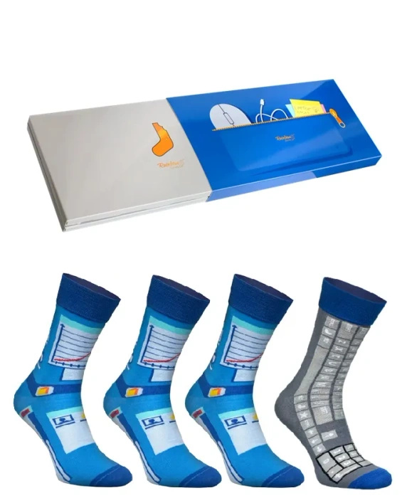 Laptop Socks Box for Programmers IT and Computer Fan